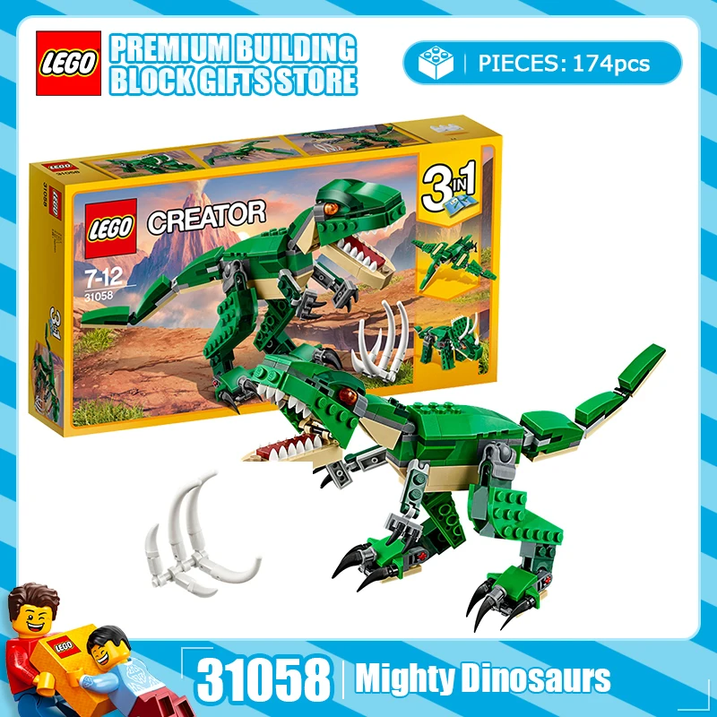 Lego Block 31058 Dinosaur Tyrannosaurus Rex Toy Model Dinosaur Assembly Toy Set Children's Gift
Lego Block 31058 Dinosaur Tyrannosaurus Rex Toy Model Dinosaur Assembly Toy Set Children's Gift
