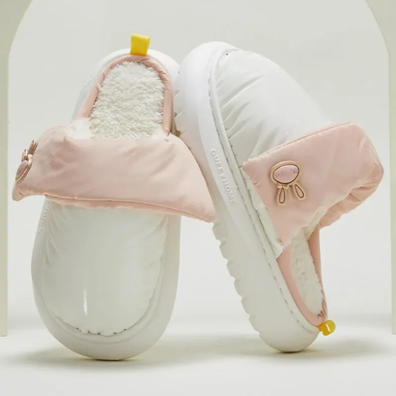 Women Home Slippers Winter Warm Plush Anti Skid Indoor House Slide Waterproof Down Cute Cartoon Floor Furry Couple Cotton Shoes
Women Home Slippers Winter Warm Plush Anti Skid Indoor House Slide Waterproof Down Cute Cartoon Floor Furry Couple Cotton Shoes