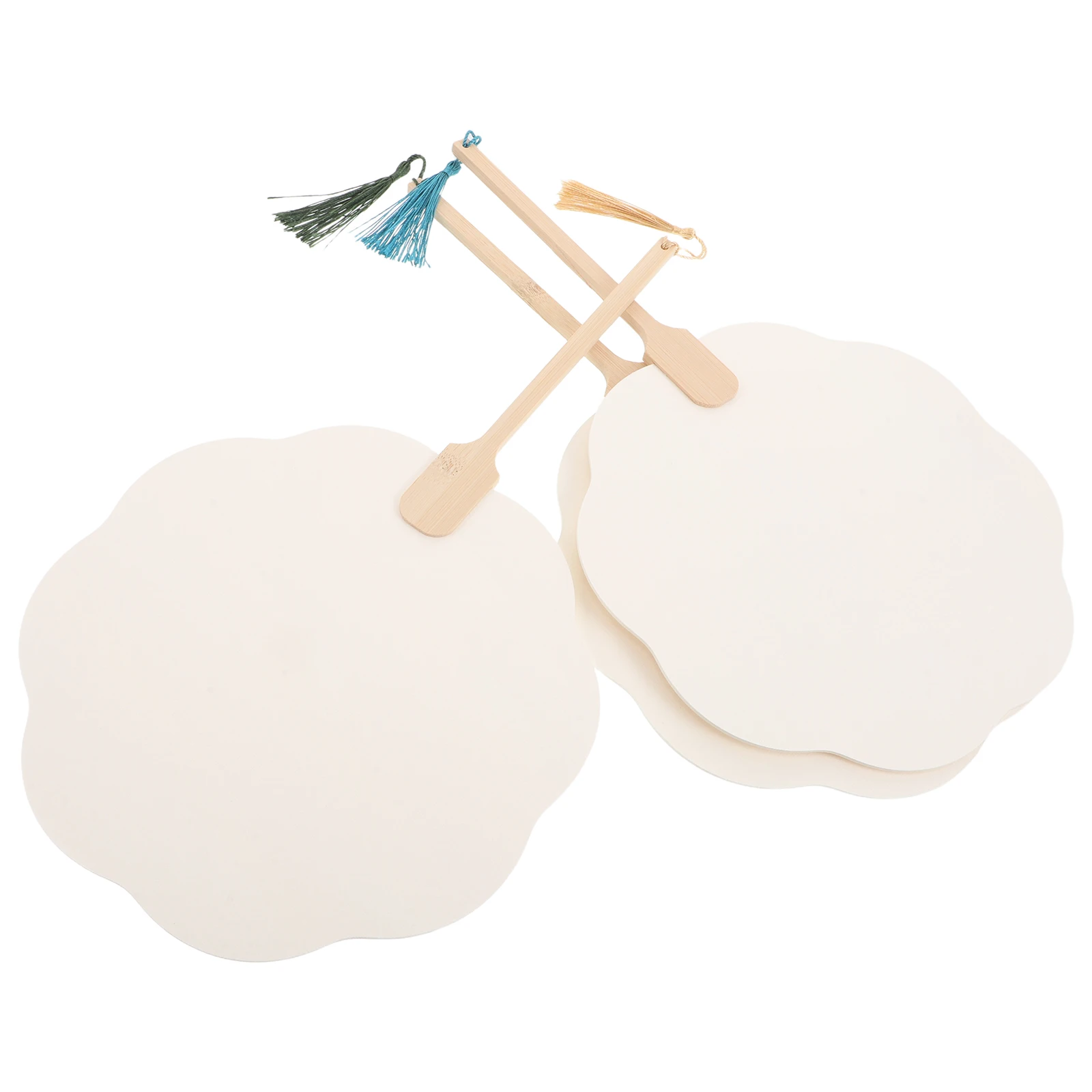 3pcs DIY Blank Petal Rice Paper Fans for Painting Calligraphy Art Craft Lightweight Foldable Kids Summer Handheld Bamboo 
3pcs DIY Blank Petal Rice Paper Fans for Painting Calligraphy Art Craft Lightweight Foldable Kids Summer Handheld Bamboo