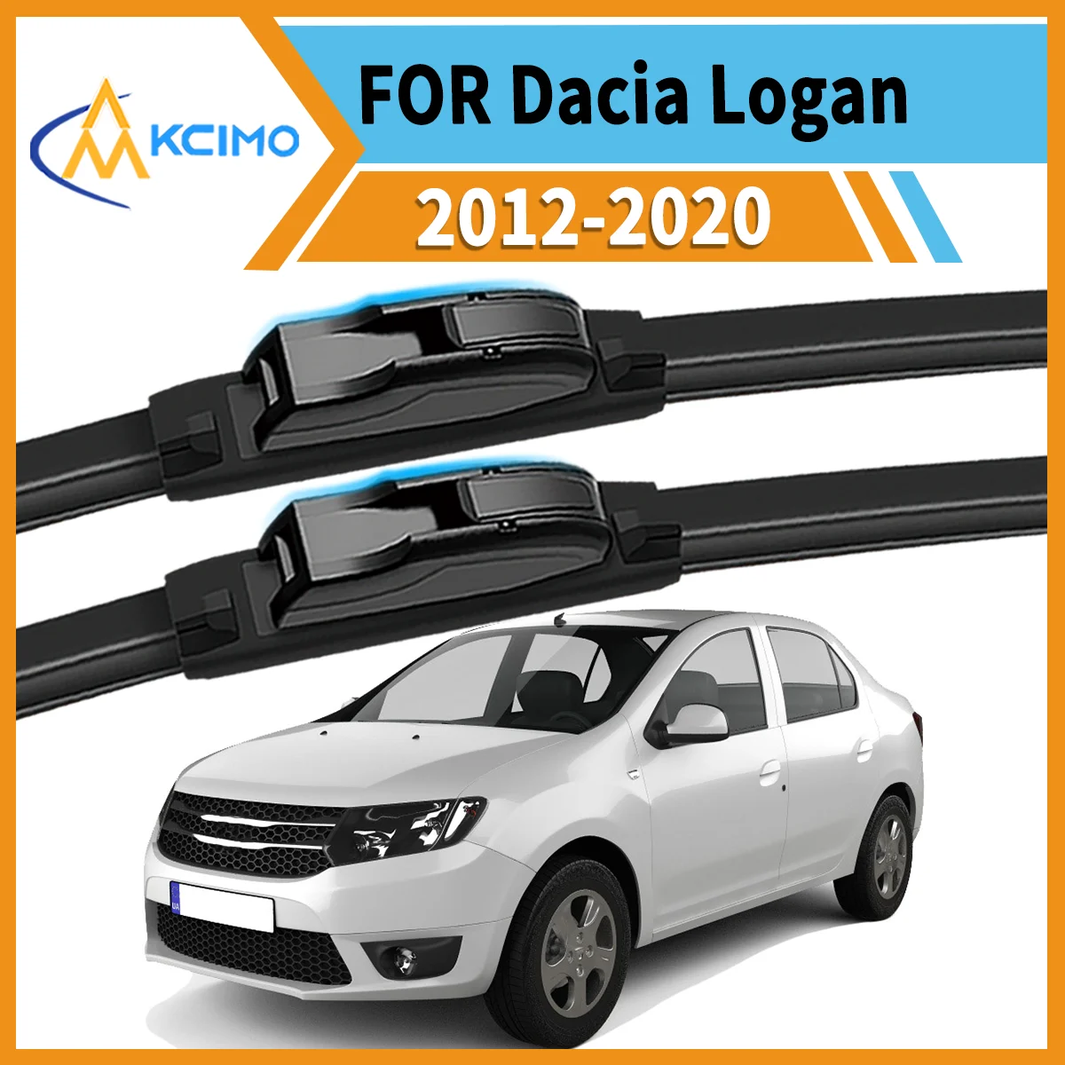 Essential Safety Pair 2 Front Wiper Blades for Dacia Logan L52/K52 2012–2020 All-Weather Clarity Durable Easy to Install
Essential Safety Pair 2 Front Wiper Blades for Dacia Logan L52/K52 2012–2020 All-Weather Clarity Durable Easy to Install