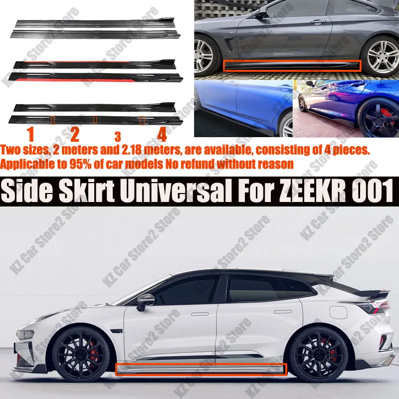 FOR ZEEKR 001 2M Car Side Skirt Extension Plate Lip Separator Bumper 2.18M Racing Side Spoiler Universal Car Side
FOR ZEEKR 001 2M Car Side Skirt Extension Plate Lip Separator Bumper 2.18M Racing Side Spoiler Universal Car Side