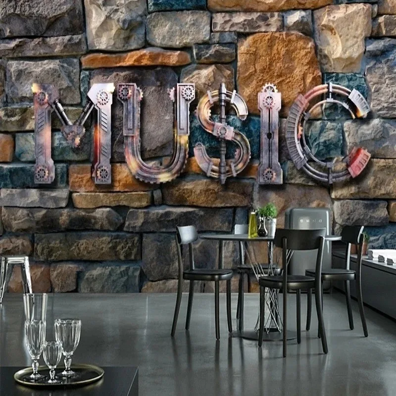 Modern 3D European Style Stone Pattern Wall Mural Wallpaper for Bar KTV TV Sofa Background Home Decor Wall Printing
Modern 3D European Style Stone Pattern Wall Mural Wallpaper for Bar KTV TV Sofa Background Home Decor Wall Printing