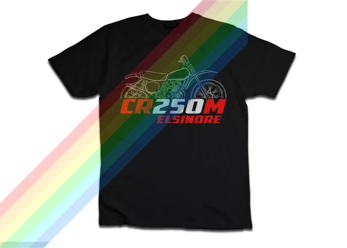 2025 Men T Shirt Casual T-shirt Hondas CR250M Elsinore 1973-1977 Motorcycle T shirt Graphic Summer Short Sleeves 100% Cotton
2025 Men T Shirt Casual T-shirt Hondas CR250M Elsinore 1973-1977 Motorcycle T shirt Graphic Summer Short Sleeves 100% Cotton