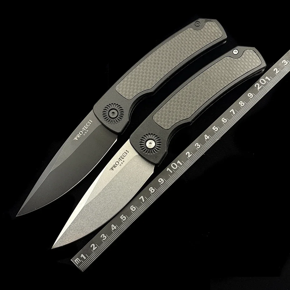 Складной нож PROTECH BR-2 Whiskers, карманный нож для кемпинга и охоты для повседневного использования
Складной нож PROTECH BR-2 Whiskers, карманный нож для кемпинга и охоты для повседневного использования