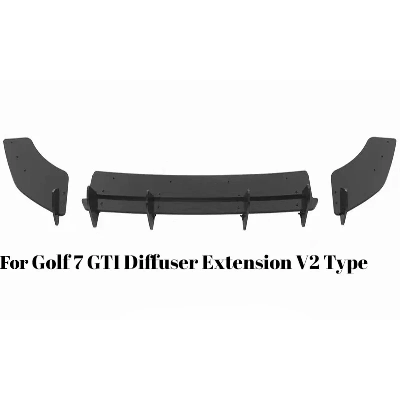 For Volkswagen Golf 7 GTI V2 Type Blade Style Rear Spoiler Lip Diffuser Extension Air Curtain Car Modification Accessory
For Volkswagen Golf 7 GTI V2 Type Blade Style Rear Spoiler Lip Diffuser Extension Air Curtain Car Modification Accessory