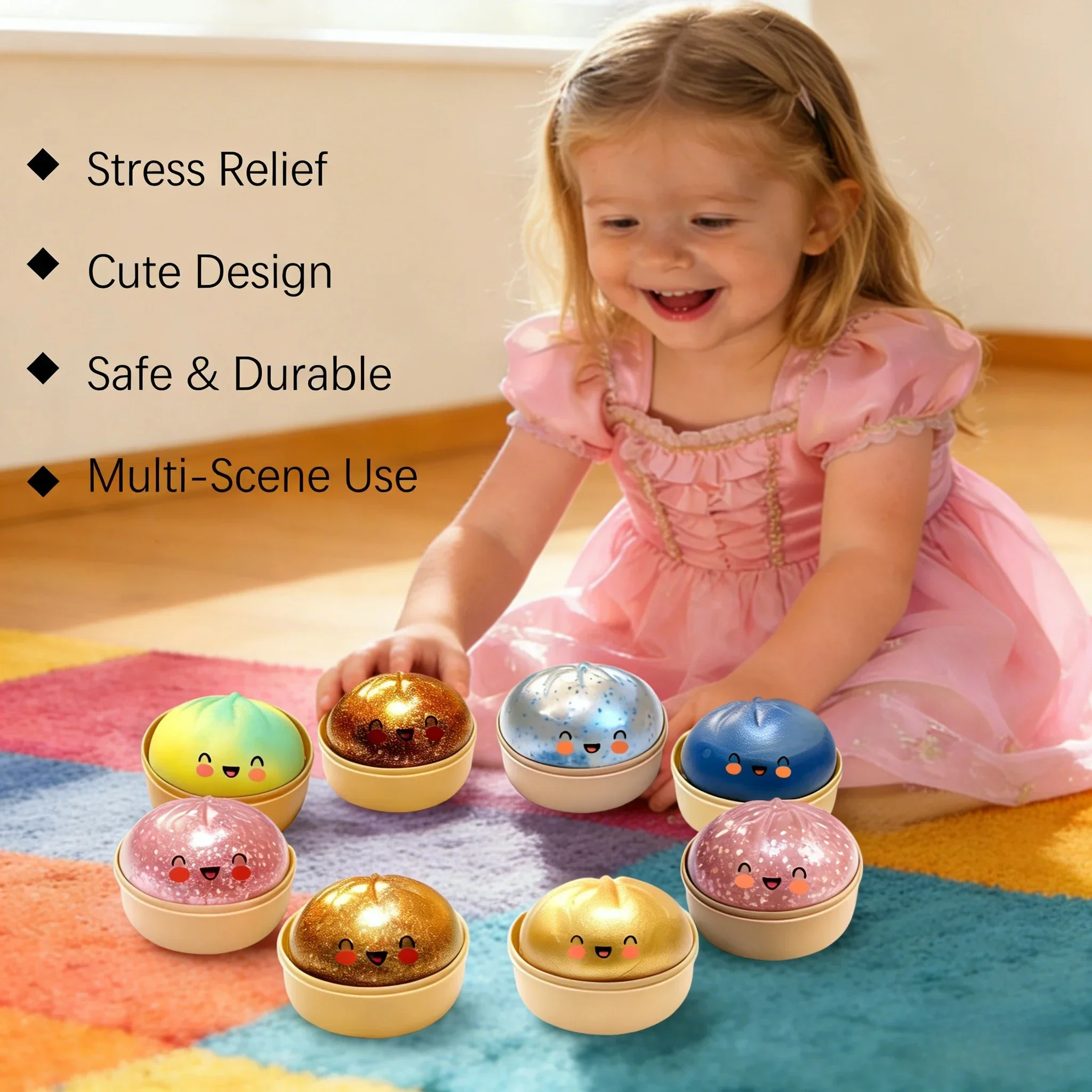 Soft Steamed Buns Pinch Simulation Steamed Bread Desktop Decompression Ornaments Office Relaxation And Pressure Relief Pinch
Soft Steamed Buns Pinch Simulation Steamed Bread Desktop Decompression Ornaments Office Relaxation And Pressure Relief Pinch
