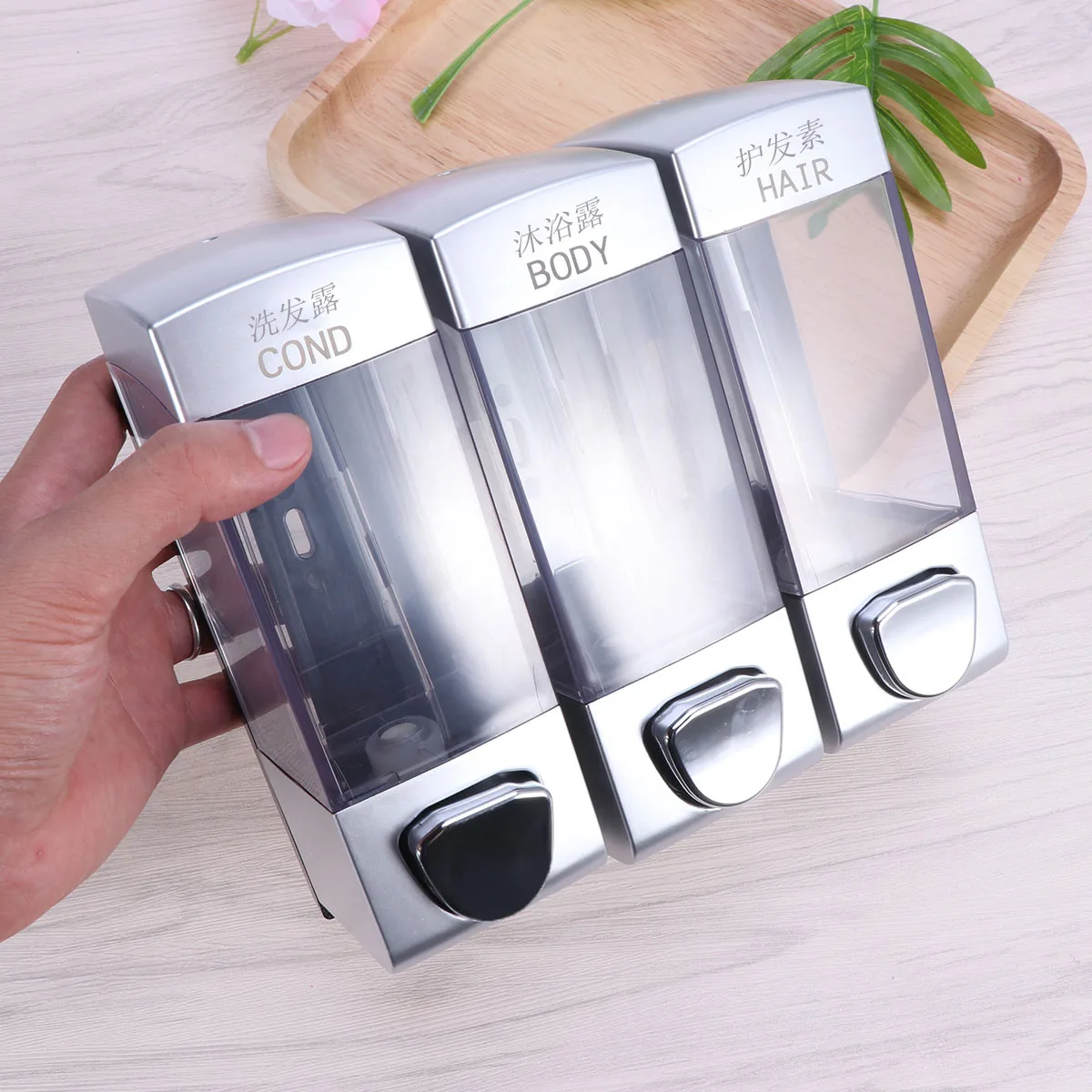 Shampoo Soap Dispenser Wall Mounted Shower Gel Pump for Liquid Bathroom Kitchen Hotel ABS Plastic Easy Install Use
Shampoo Soap Dispenser Wall Mounted Shower Gel Pump for Liquid Bathroom Kitchen Hotel ABS Plastic Easy Install Use