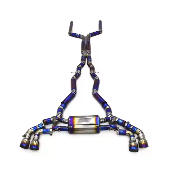OEM Valve Muffler Catback Exhaust System For BMW X5M/X6M 4.4TT 2015-2023 Titanium Lightweight Pipes
OEM Valve Muffler Catback Exhaust System For BMW X5M/X6M 4.4TT 2015-2023 Titanium Lightweight Pipes