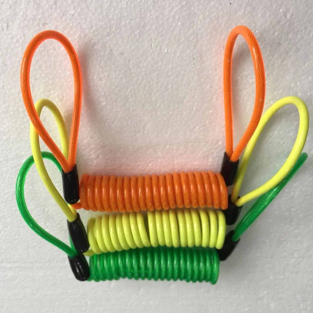 Bike Disc Lock Wire Cable Lightweight Coiled Reminder For Scooter Bicycle Disc Brake Rotor Locks Security Cables Cleaning
Bike Disc Lock Wire Cable Lightweight Coiled Reminder For Scooter Bicycle Disc Brake Rotor Locks Security Cables Cleaning
