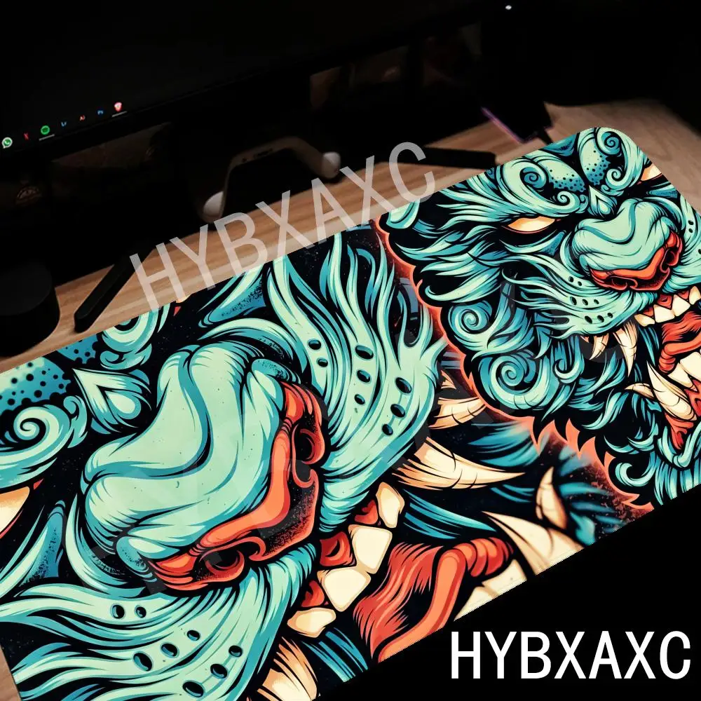 HYBXAXC Desk Mat Non Slip Rubber Mouse Pad, Japanese Oni Demon Mask Blue Art Design for Gaming Office Home Decor
HYBXAXC Desk Mat Non Slip Rubber Mouse Pad, Japanese Oni Demon Mask Blue Art Design for Gaming Office Home Decor