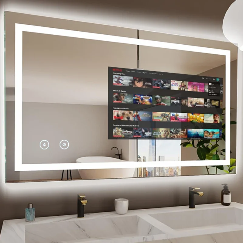 beauty custom shape led mirror in the bathroom fitness smart mirror tv hair salon
beauty custom shape led mirror in the bathroom fitness smart mirror tv hair salon