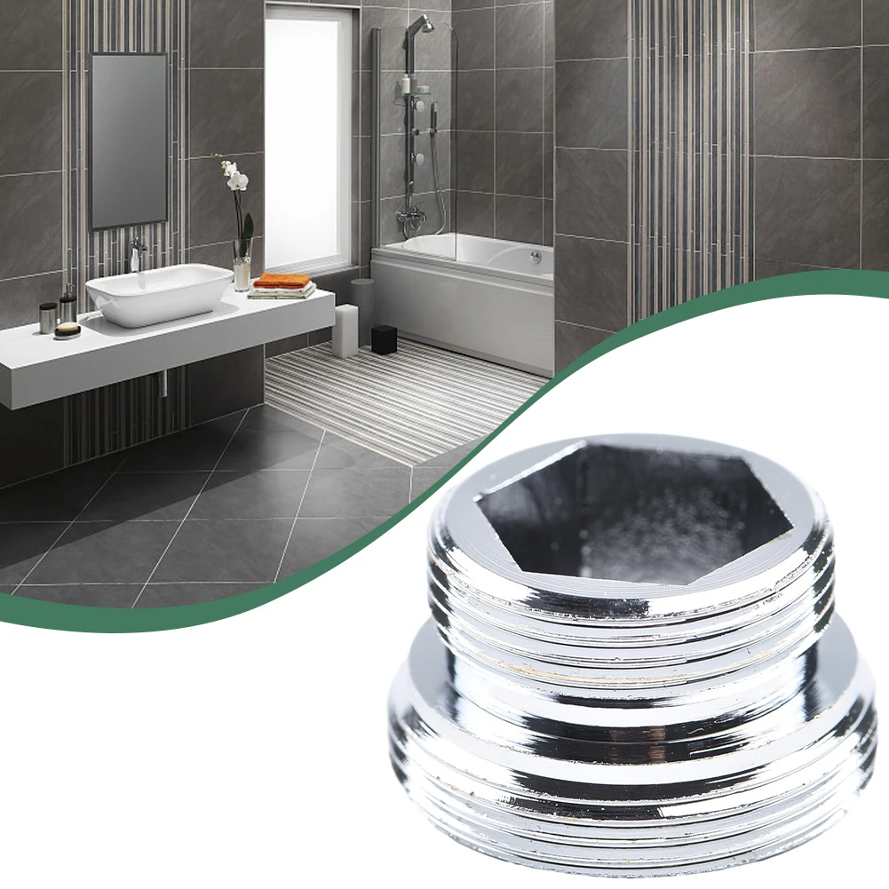 Thread Adapter Faucet Adaptor Faucet Connector Inside Thread Metal Silver Water Saving Water Tap Connector Bathroom Accessries
Thread Adapter Faucet Adaptor Faucet Connector Inside Thread Metal Silver Water Saving Water Tap Connector Bathroom Accessries