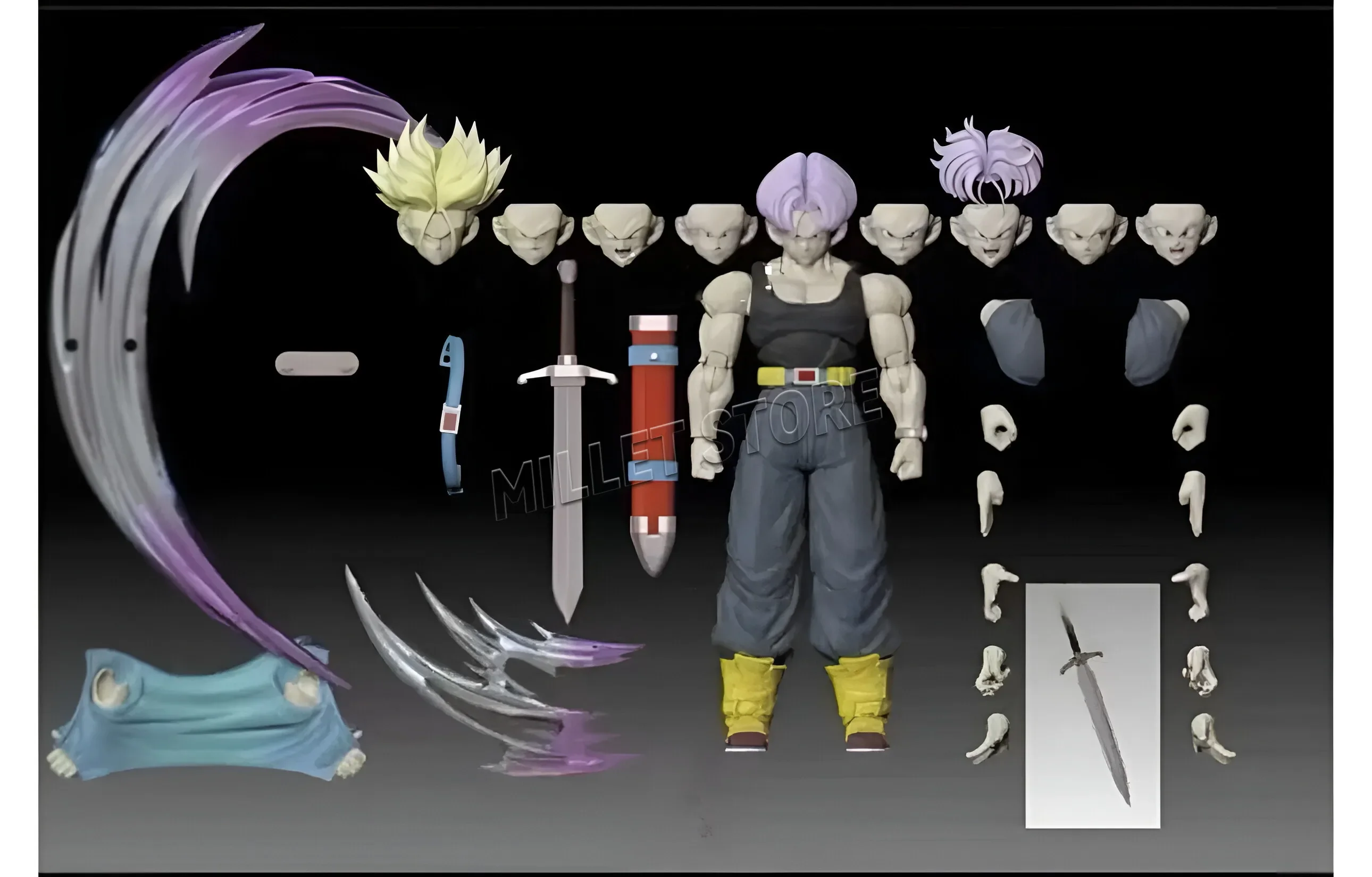 Tonsenarttoys Tonsen Arttoys Kamione Dragon Ball Z Super Saiyan SSJ SSJ2 Trunks 05a 05b Moving Figure Model Collection Toy Gift
Tonsenarttoys Tonsen Arttoys Kamione Dragon Ball Z Super Saiyan SSJ SSJ2 Trunks 05a 05b Moving Figure Model Collection Toy Gift