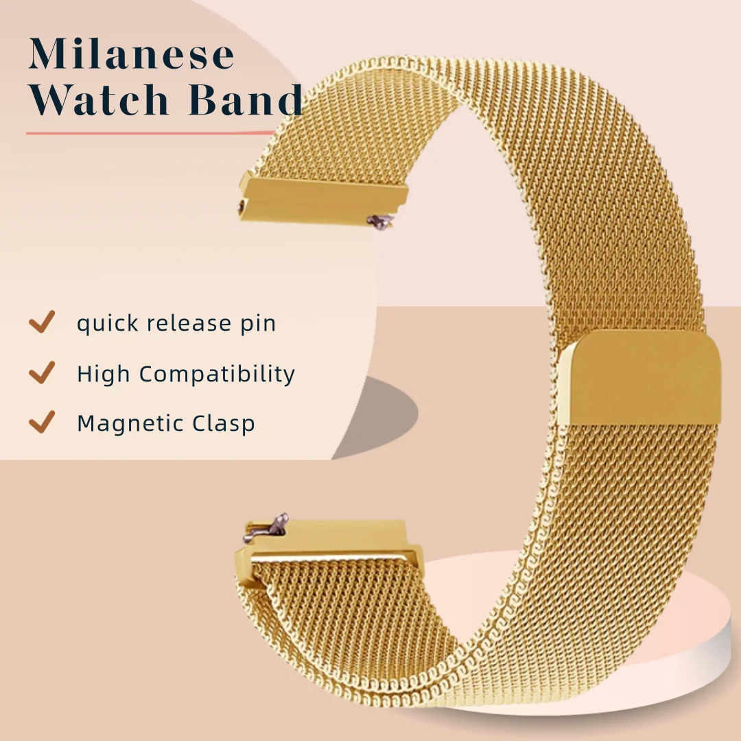 Магнитный миланский ремешок 20 мм для Samsung Galaxy Watch 7 6 5 4 40 44 мм Gear S3, ремешок из нержавеющей стали для браслета Huawei 4 GT3
Магнитный миланский ремешок 20 мм для Samsung Galaxy Watch 7 6 5 4 40 44 мм Gear S3, ремешок из нержавеющей стали для браслета Huawei 4 GT3