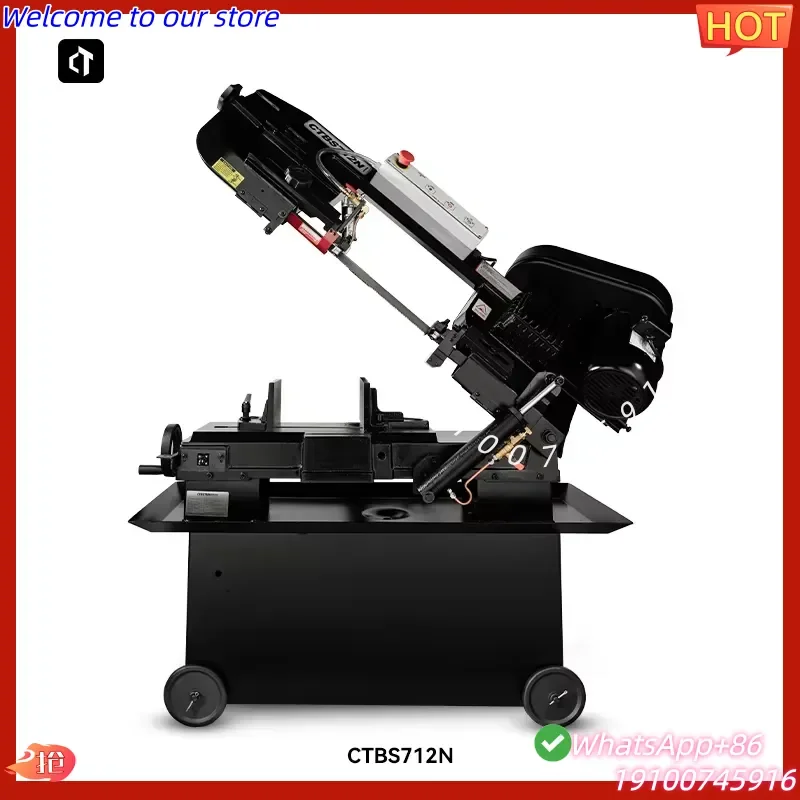 2026 CTMACH CTBS712N New Woodworking Sawing Machine Small Table Metal Cutting Horizontal Band Saw Core Motor Machine Tool
2026 CTMACH CTBS712N New Woodworking Sawing Machine Small Table Metal Cutting Horizontal Band Saw Core Motor Machine Tool