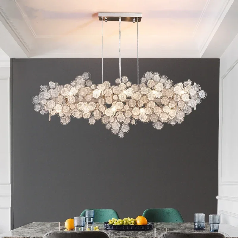 Postmodern Light Luxury Crystal Creative Dining Room Glass Chandelier Personality Simple Designer Living Room Study Lamps
Postmodern Light Luxury Crystal Creative Dining Room Glass Chandelier Personality Simple Designer Living Room Study Lamps