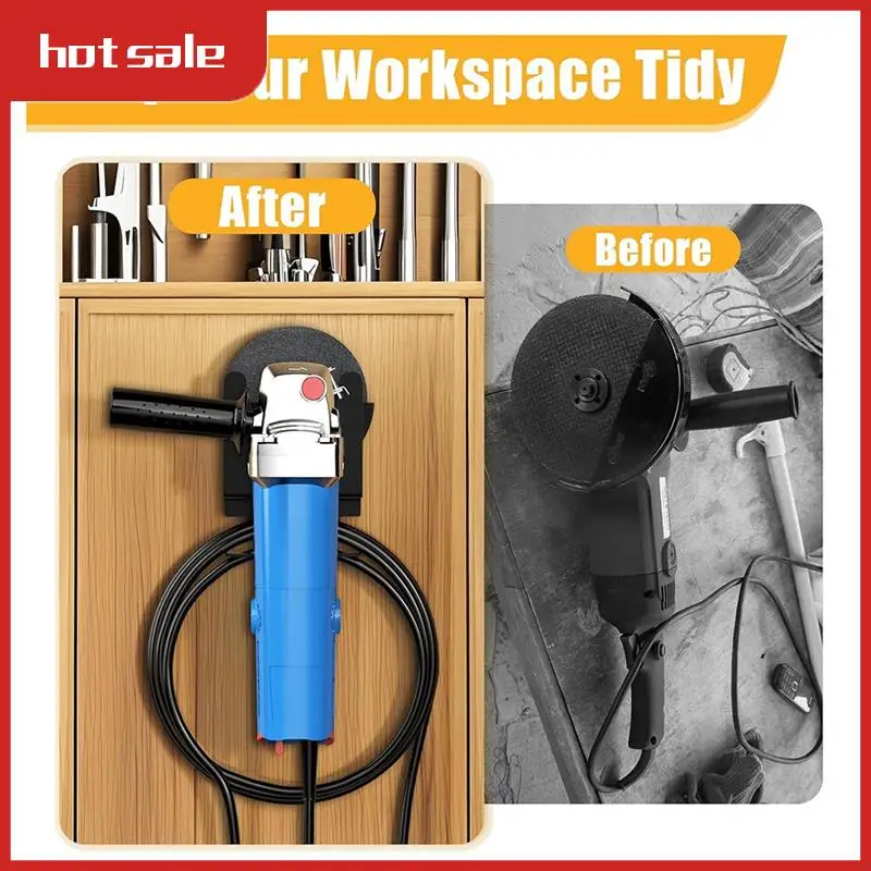 A21I-Wall Mountable 4-Piece Angle Grinder Stand With Integrated Disc Hook And Wire Rack For Workshop Organization
A21I-Wall Mountable 4-Piece Angle Grinder Stand With Integrated Disc Hook And Wire Rack For Workshop Organization