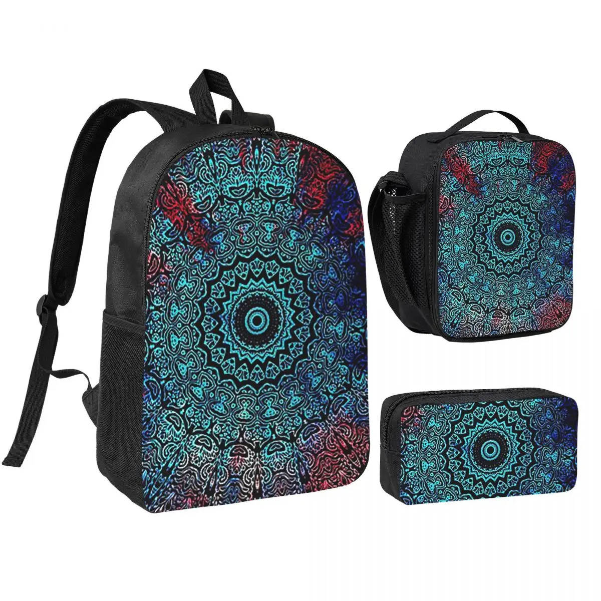 Bohemian Passion Mandala Zen Yoga Meditation Backpack BookBag School Bag Shoulder Bags 3ps Insulated Lunch Bag Pencil Case
Bohemian Passion Mandala Zen Yoga Meditation Backpack BookBag School Bag Shoulder Bags 3ps Insulated Lunch Bag Pencil Case