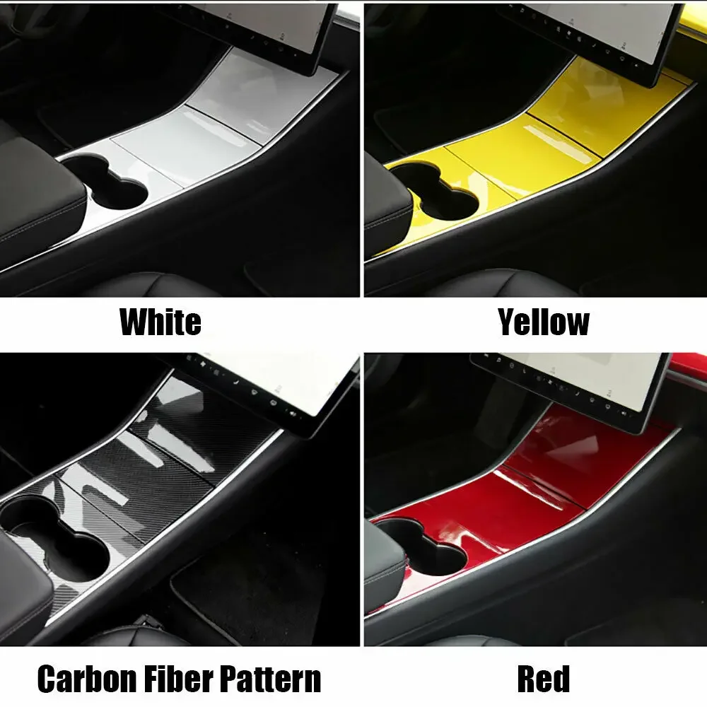 Car Console Panel Fascia Cover For Tesla Model 3 Carbon Fiber Pattern Decor Sticker Frame For Model 3 2017 2018 2019 2020
Car Console Panel Fascia Cover For Tesla Model 3 Carbon Fiber Pattern Decor Sticker Frame For Model 3 2017 2018 2019 2020