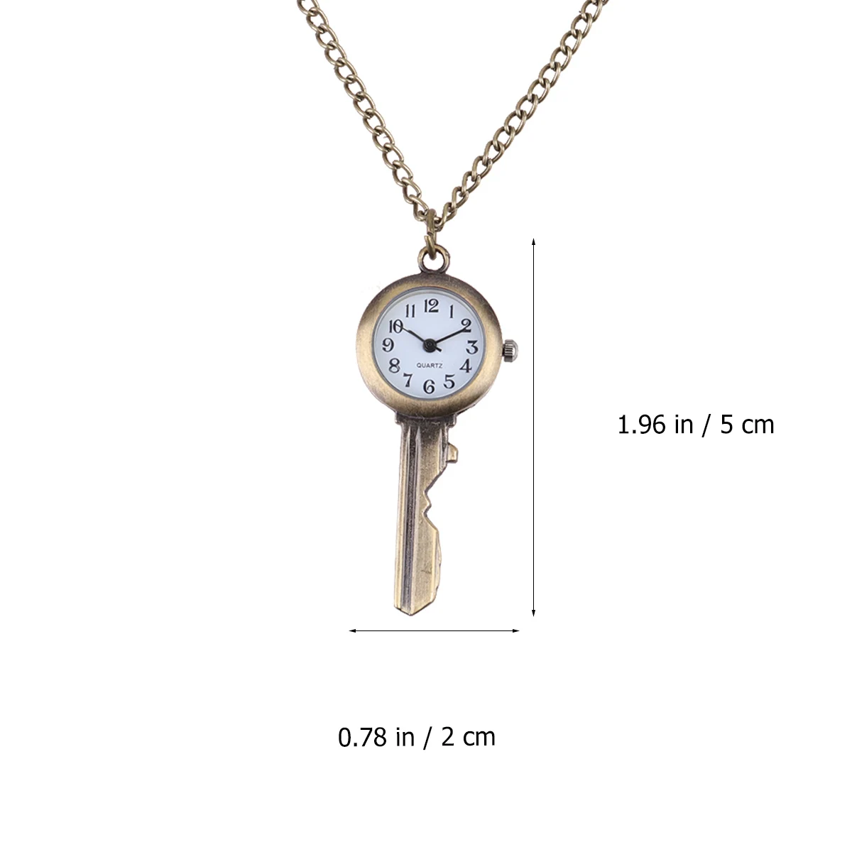 Retro Hanging Watch Vintage Quartz Pocket Chain Decorative Wall Clock Home Office Key Shape Metal Fashionable Gift
Retro Hanging Watch Vintage Quartz Pocket Chain Decorative Wall Clock Home Office Key Shape Metal Fashionable Gift