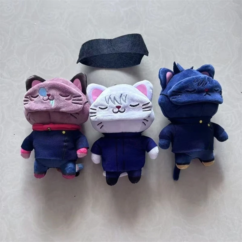 Jujutsu Kaisen Plush Keychain Cat Itadori Yuji Fushiguro Megumi Gojo Satoru Eye Mask Bag Charm For Anime Fans Birthday Gift
Jujutsu Kaisen Plush Keychain Cat Itadori Yuji Fushiguro Megumi Gojo Satoru Eye Mask Bag Charm For Anime Fans Birthday Gift