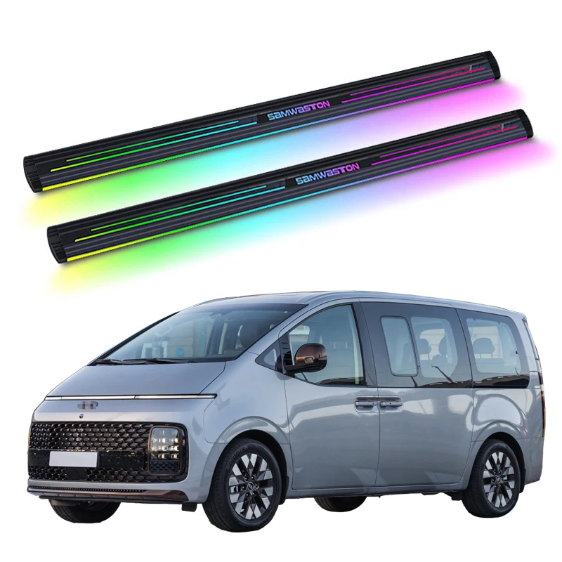 Automatic Electric Power Neon Led Light Side Step Running Board for HYUNDAI Staria 2020-2023
Automatic Electric Power Neon Led Light Side Step Running Board for HYUNDAI Staria 2020-2023