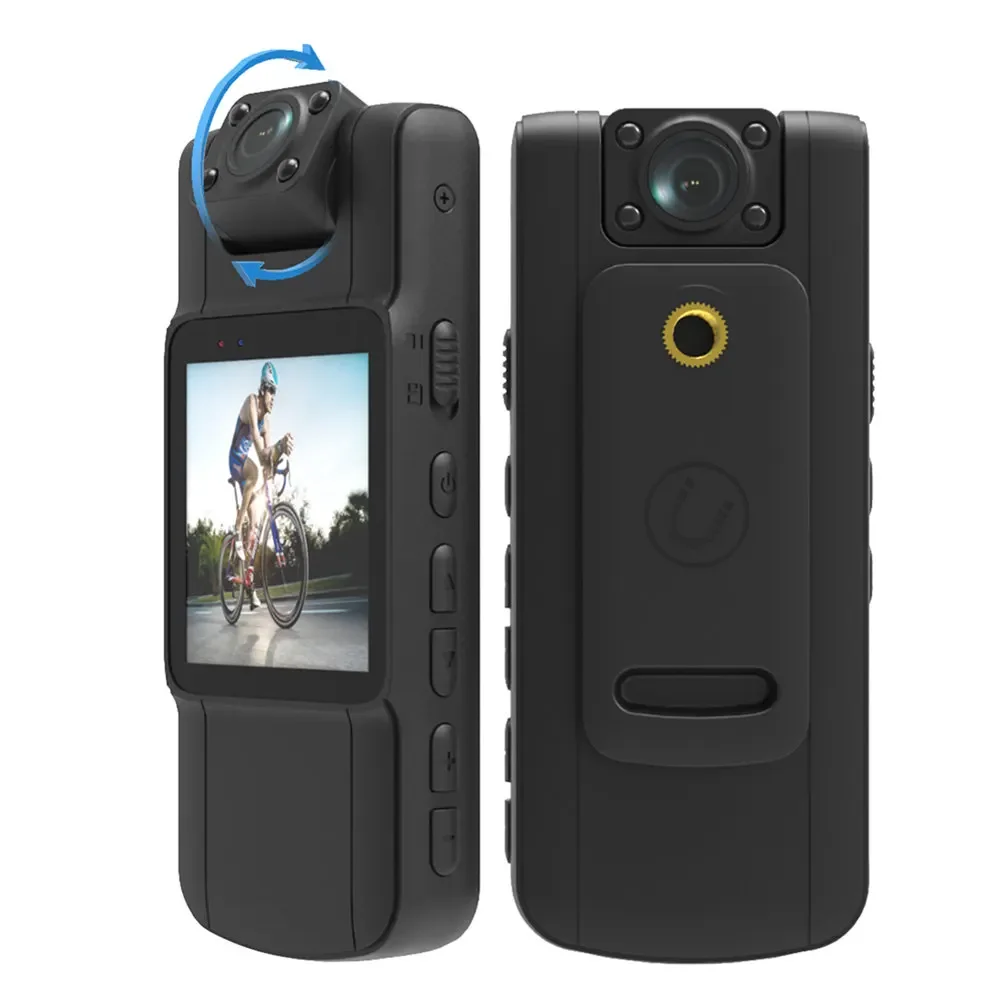 Mini Camera With HD IPS Screen 180 Rotatable Len And Back Clip Full HD police Body Worn Camera Wearable Pocket Bodycam
Mini Camera With HD IPS Screen 180 Rotatable Len And Back Clip Full HD police Body Worn Camera Wearable Pocket Bodycam