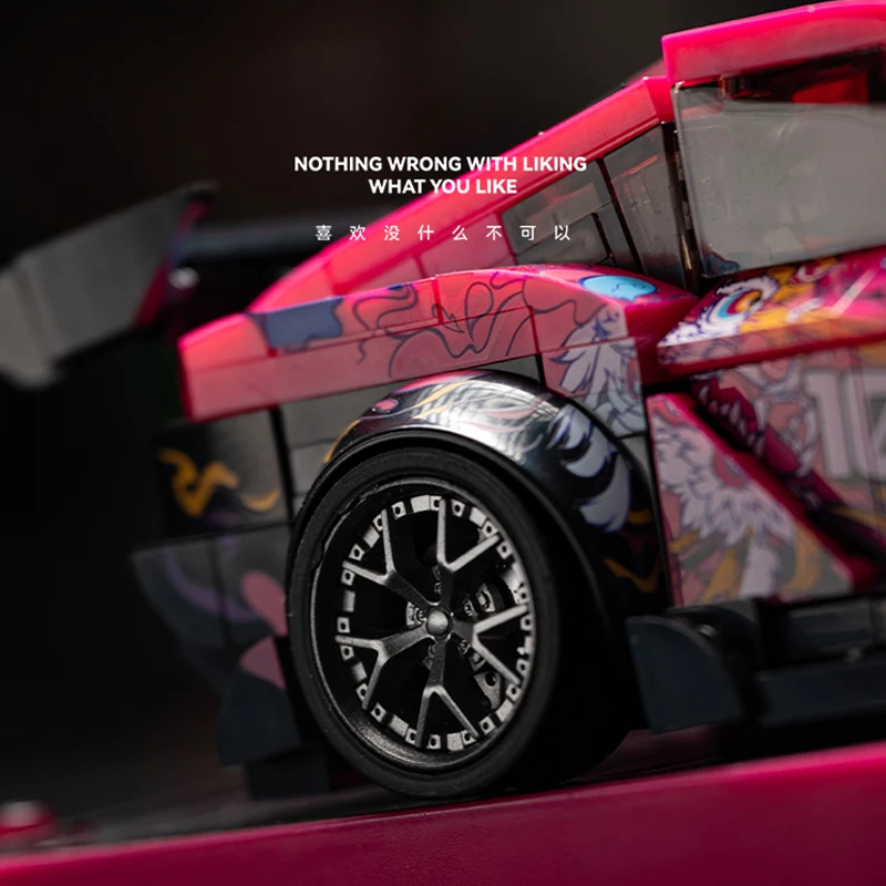 Desk Decor PB Technical 1087X Drift Cool Racing Sports Speed Car Building Display Box PINK Assembly DIY Toy Christmas Gifts Kids
Desk Decor PB Technical 1087X Drift Cool Racing Sports Speed Car Building Display Box PINK Assembly DIY Toy Christmas Gifts Kids