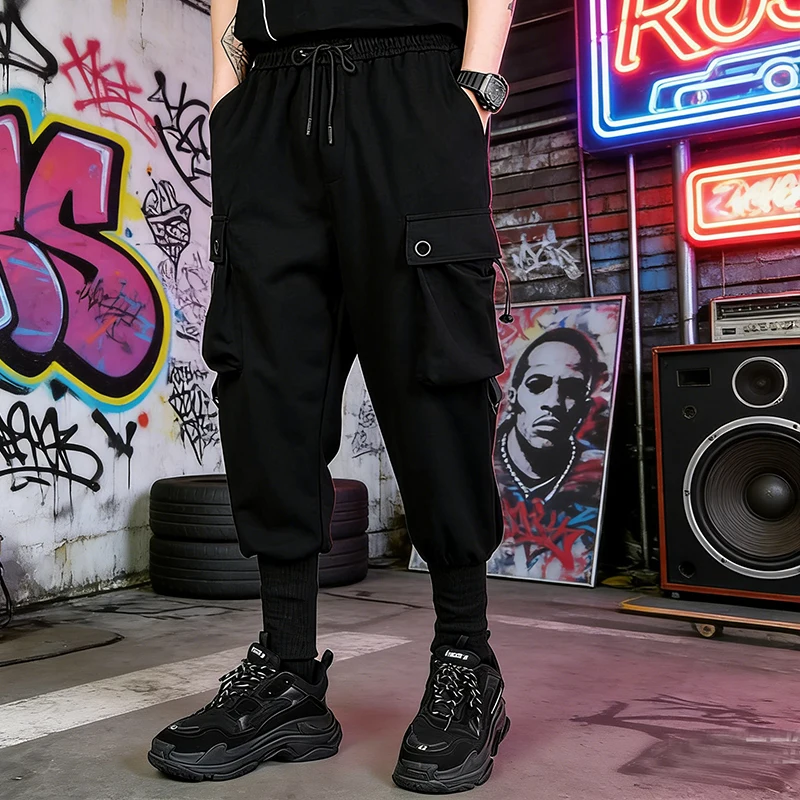 Motor Pants Men's Jogger Sweatpants Large Size Elastic Waist Sports Casual Trousers Male Fitness Clothes Casual Workwear Bottom
Motor Pants Men's Jogger Sweatpants Large Size Elastic Waist Sports Casual Trousers Male Fitness Clothes Casual Workwear Bottom
