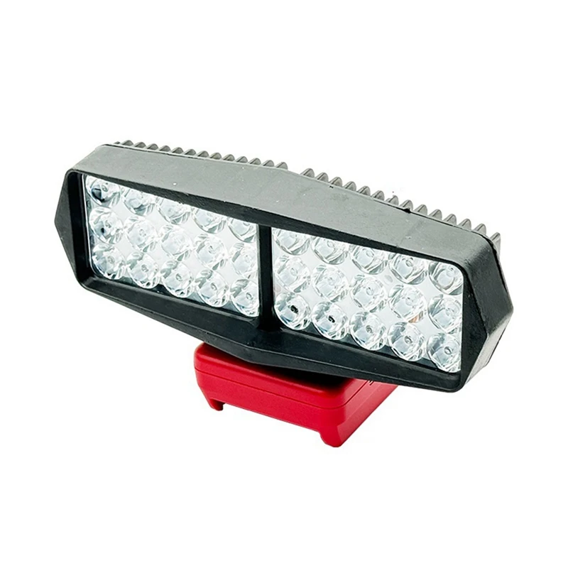 30 LED Work Lamp Light Flashlight Spotlight USB&Type-C Power Bank With Low Voltage Protection For Milwaukee Battery-Y41A
30 LED Work Lamp Light Flashlight Spotlight USB&Type-C Power Bank With Low Voltage Protection For Milwaukee Battery-Y41A