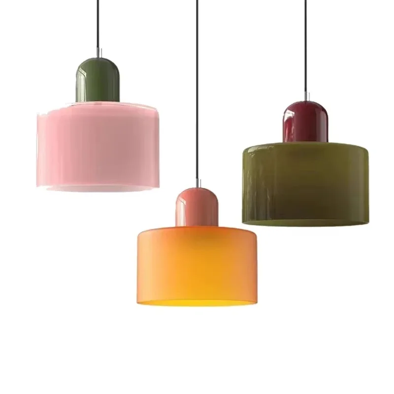 Nordic Modern Colorful Glass Pendant Light for Bedroom Bedside Long Line Small Chandelier Simple Lighting Ideal for Restaurant
Nordic Modern Colorful Glass Pendant Light for Bedroom Bedside Long Line Small Chandelier Simple Lighting Ideal for Restaurant