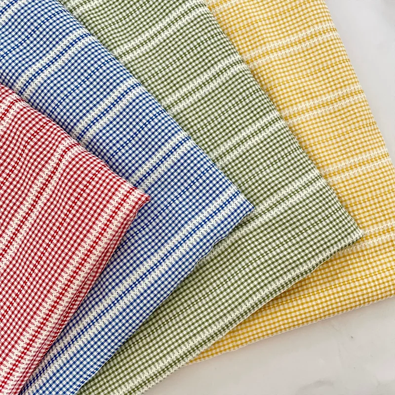 Plaid Texture Polyester Cotton Fabric Sewing Dress Shirt Bedding Handmade DIY Fabric
Plaid Texture Polyester Cotton Fabric Sewing Dress Shirt Bedding Handmade DIY Fabric