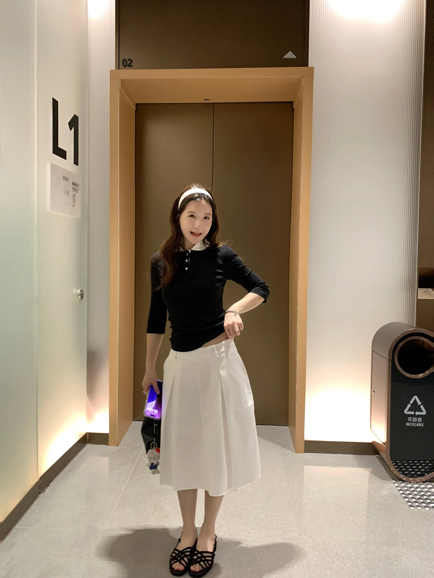 XierZ Korean Style Simple Elegance White A-Line Midi Skirt Women Summer Slimming Pleated Umbrella Skirt with Inner
XierZ Korean Style Simple Elegance White A-Line Midi Skirt Women Summer Slimming Pleated Umbrella Skirt with Inner