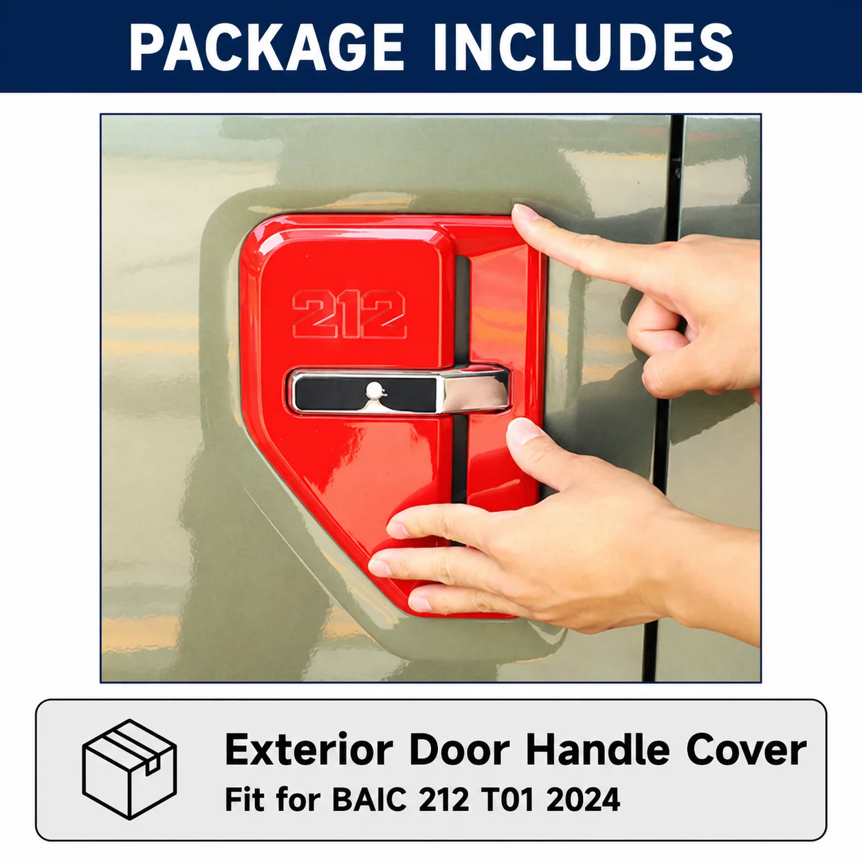 For BAIC 212 T01 2024 2025 Car Leaf Panel Decorative Cover Modified Air Outlet Protective Cover Accessories
For BAIC 212 T01 2024 2025 Car Leaf Panel Decorative Cover Modified Air Outlet Protective Cover Accessories