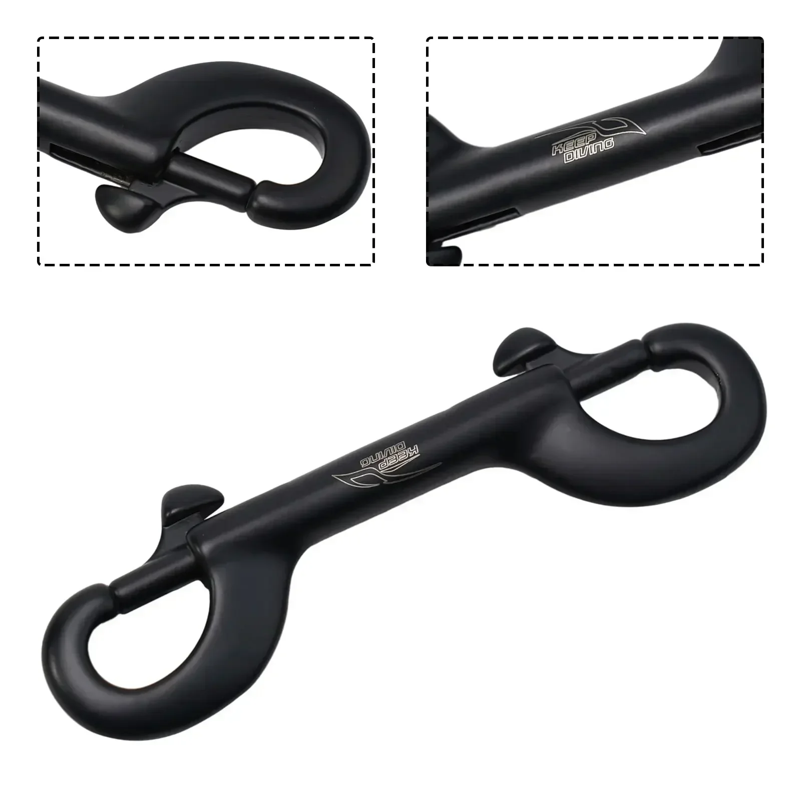 Practical Brand NEW Diving Snap Hook 100x23x10mm Black/White/Purple 316 Stainless Steel Accessories Double Ended
Practical Brand NEW Diving Snap Hook 100x23x10mm Black/White/Purple 316 Stainless Steel Accessories Double Ended