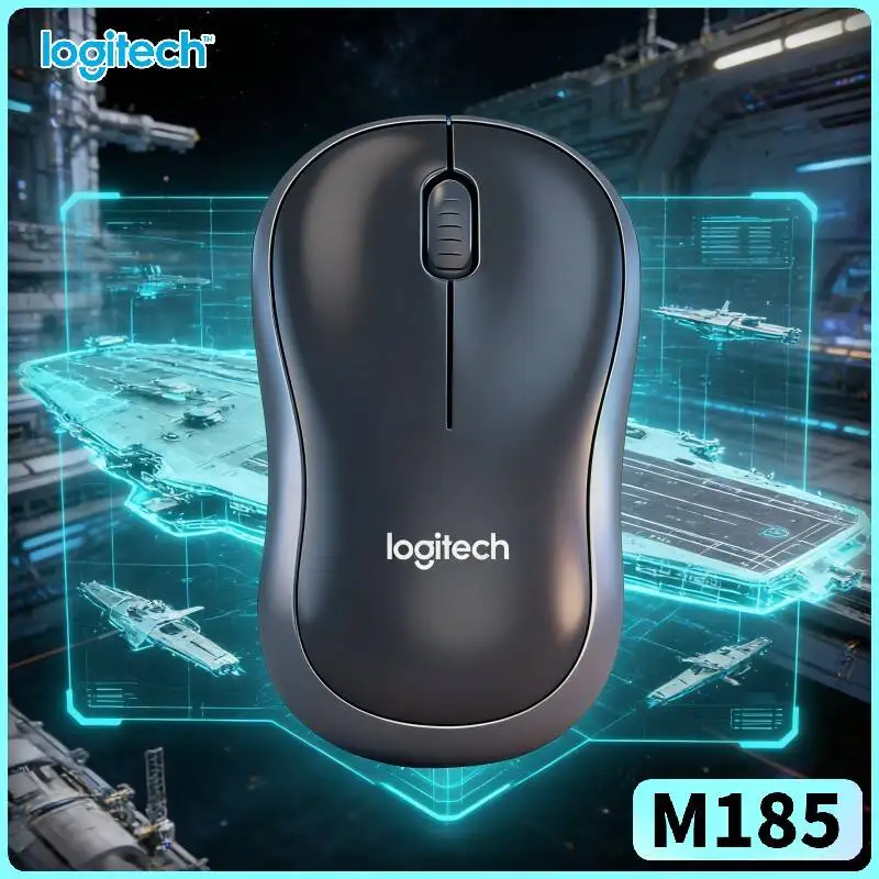 Logitech M185 Desktop-Mouse 1000 DPI Precise Control 2.4GHz Nano Receiver 10m Range Auto-Sleep Function Tool
Logitech M185 Desktop-Mouse 1000 DPI Precise Control 2.4GHz Nano Receiver 10m Range Auto-Sleep Function Tool