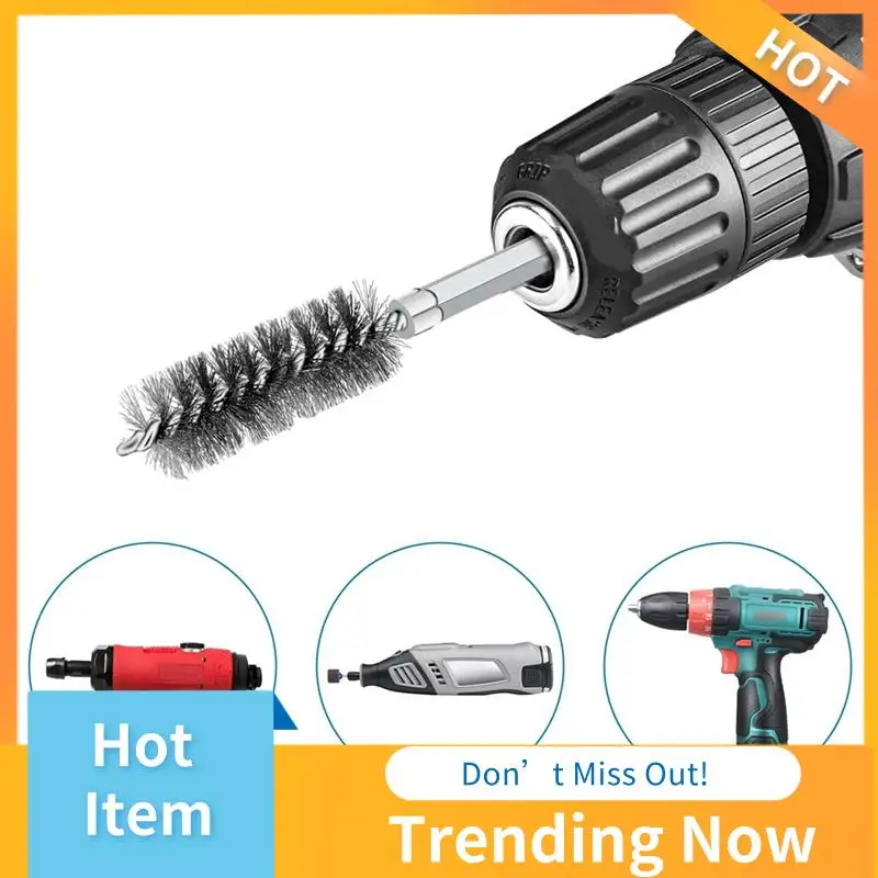 24 Piece Wire Bore Brushes Set For Power Drill, Silver With 1/4 Inch Hex Shank For Tubes Pipe Cleaning(8/10/12/15/17/19MM)
24 Piece Wire Bore Brushes Set For Power Drill, Silver With 1/4 Inch Hex Shank For Tubes Pipe Cleaning(8/10/12/15/17/19MM)