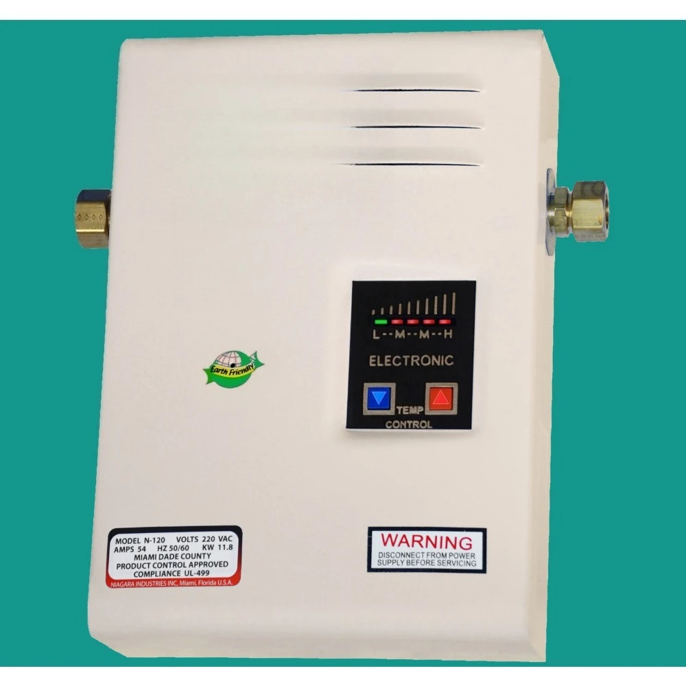 N120 SCR2 Instant Electric Tankless Water Heater 11.8KW for Whole House
N120 SCR2 Instant Electric Tankless Water Heater 11.8KW for Whole House