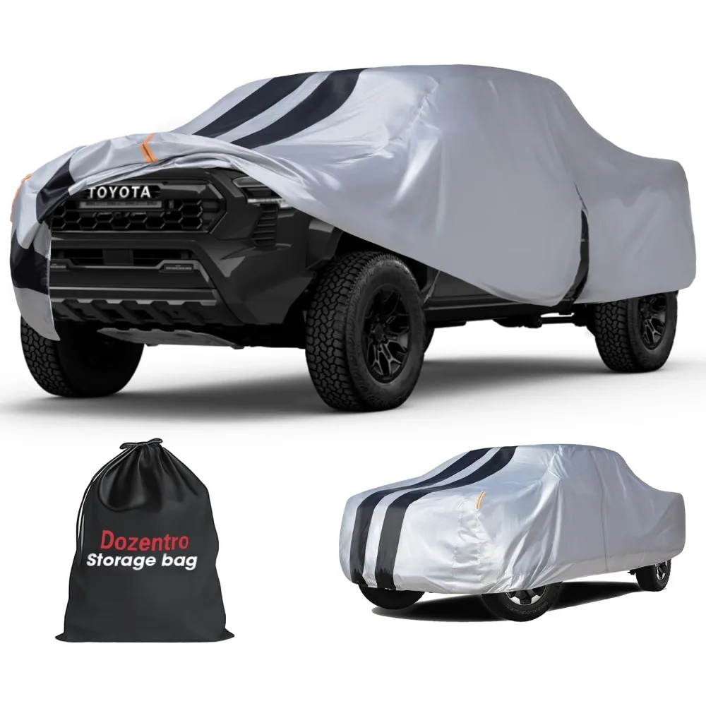 Custom Fit Toyota Tacoma Truck Cover for 1995-2026 Xtra/Access/Double Cab Short Bed (5'-6.125') with Door Zipper and 10 Layers O
Custom Fit Toyota Tacoma Truck Cover for 1995-2026 Xtra/Access/Double Cab Short Bed (5'-6.125') with Door Zipper and 10 Layers O