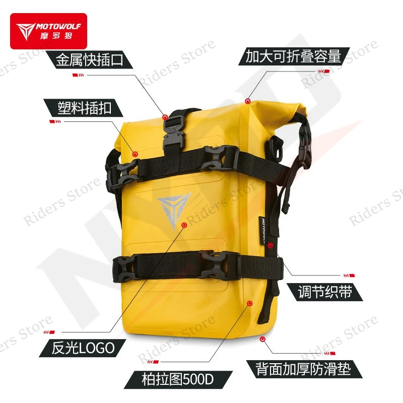 Motorcycle Waterproof Crash Bar Bag Universal Quick Release Wear Resistant Side Bag Large Capacity Portable Storage Tool Bag
Motorcycle Waterproof Crash Bar Bag Universal Quick Release Wear Resistant Side Bag Large Capacity Portable Storage Tool Bag