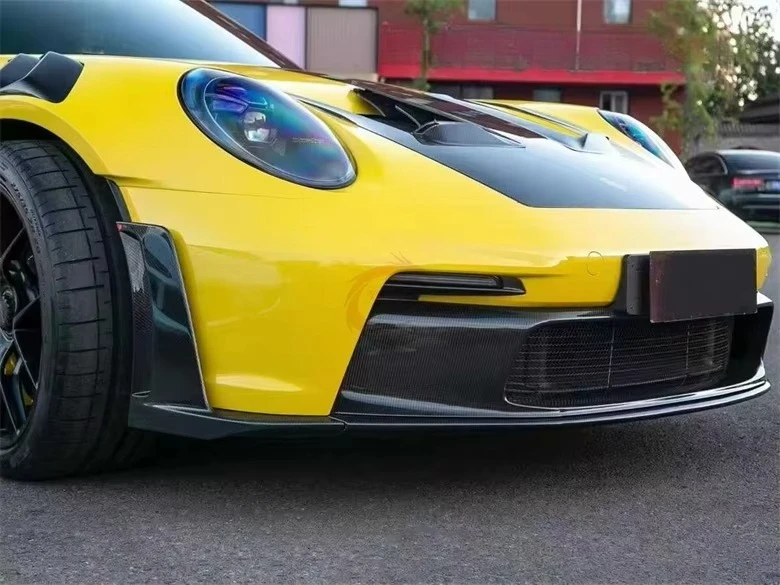Upgrade GT3RS Style Half Carbon Fiber Front Bumper Front Lip Body Kit for Porsche 911 992
Upgrade GT3RS Style Half Carbon Fiber Front Bumper Front Lip Body Kit for Porsche 911 992