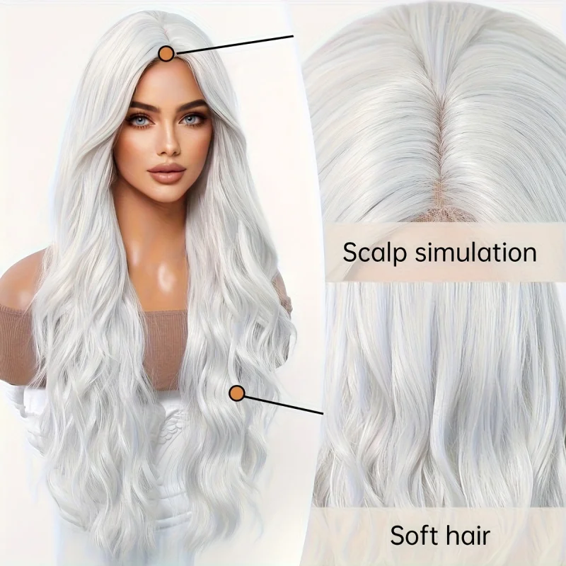 Elegant White Afro Curly/Kinky Synthetic Wig with Secure Net Cap - Unisex Daily Wear & Cosplay Role-Play Hairpiece
Elegant White Afro Curly/Kinky Synthetic Wig with Secure Net Cap - Unisex Daily Wear & Cosplay Role-Play Hairpiece