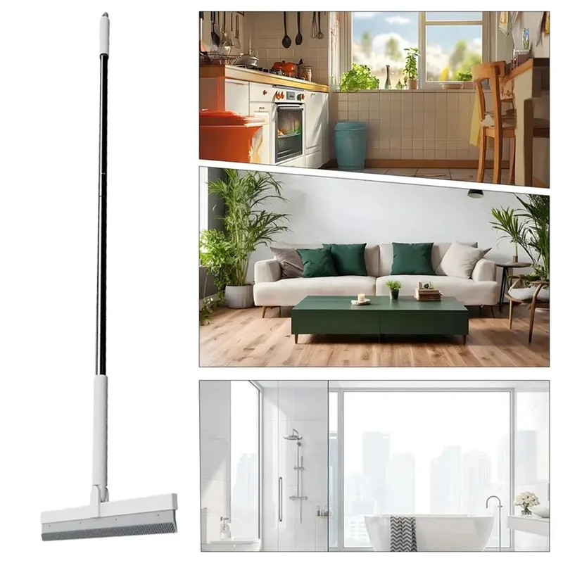 ABKS-Floor Squeegee Scrubber Hair Sweeping Tool With 180 Degree Rotating Head Multifunctional Broom Home Wiper For Bathroom
ABKS-Floor Squeegee Scrubber Hair Sweeping Tool With 180 Degree Rotating Head Multifunctional Broom Home Wiper For Bathroom
