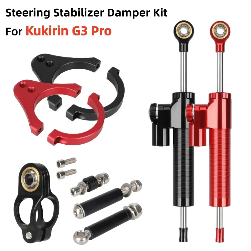 Black&Red Adjustable Stabilizer Steering Damper Kit for Kukirin G3 Pro Electric Scooter Motorcycle 257mm Shock absorber damper
Black&Red Adjustable Stabilizer Steering Damper Kit for Kukirin G3 Pro Electric Scooter Motorcycle 257mm Shock absorber damper
