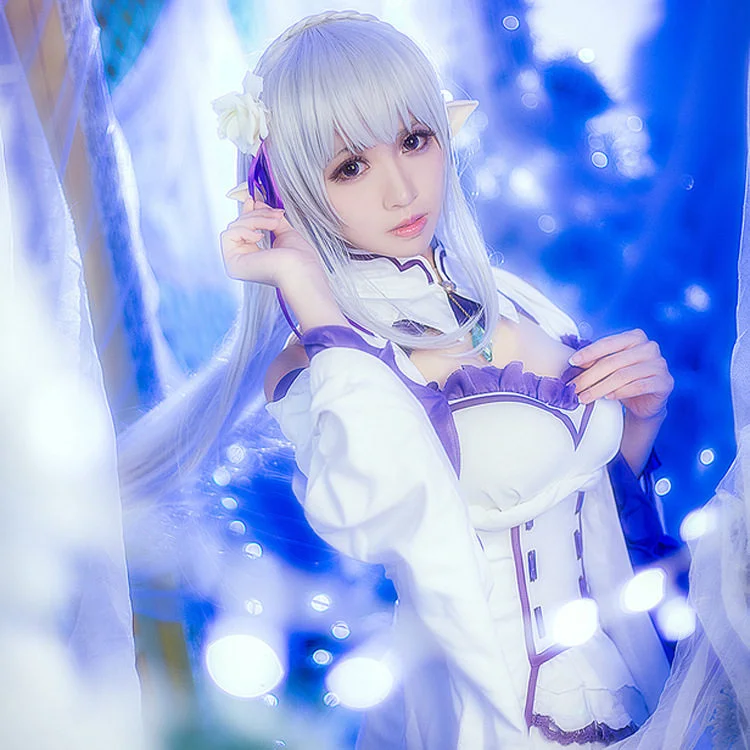 Emilia Cosplay Costume Re:Life in A Different World From Zero Suits Cosplay Clothings for Halloween Christmas Party Dress
Emilia Cosplay Costume Re:Life in A Different World From Zero Suits Cosplay Clothings for Halloween Christmas Party Dress