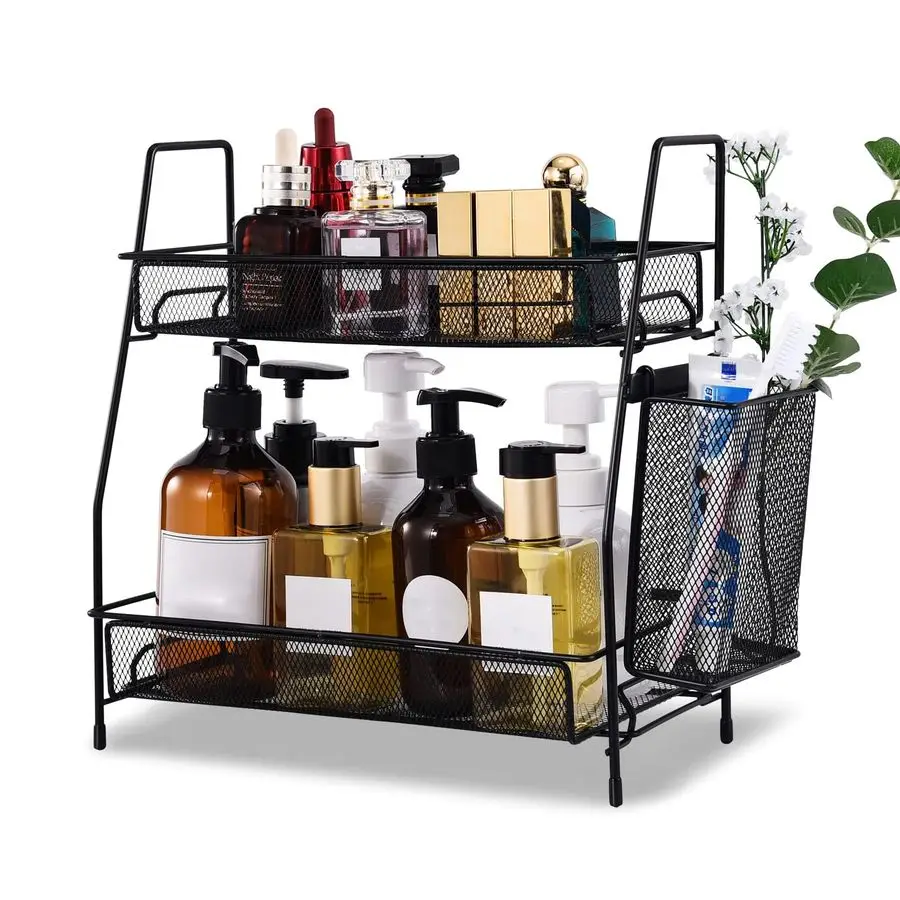 LEMIKKLE Countertop Organizer for Bathroom Counter, The Organizer for Bedroom, Spice Rack Organizer for Kitchen Counter Shelf wi
LEMIKKLE Countertop Organizer for Bathroom Counter, The Organizer for Bedroom, Spice Rack Organizer for Kitchen Counter Shelf wi