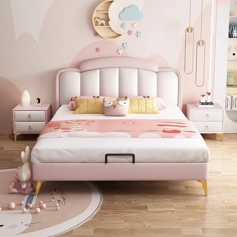 #For minimalist design children's bed Modern luxury cute pink bed Girls bedroom furniture Double children's bed Home
#For minimalist design children's bed Modern luxury cute pink bed Girls bedroom furniture Double children's bed Home