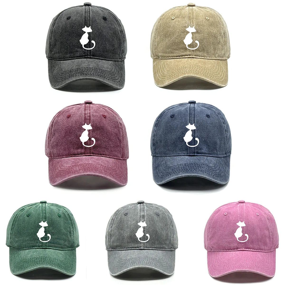 White Cat Baseball Cap Trendy Trucker Hat Adjustable Snapback for Hiking Fishing Street Style Simple Design Cap
White Cat Baseball Cap Trendy Trucker Hat Adjustable Snapback for Hiking Fishing Street Style Simple Design Cap