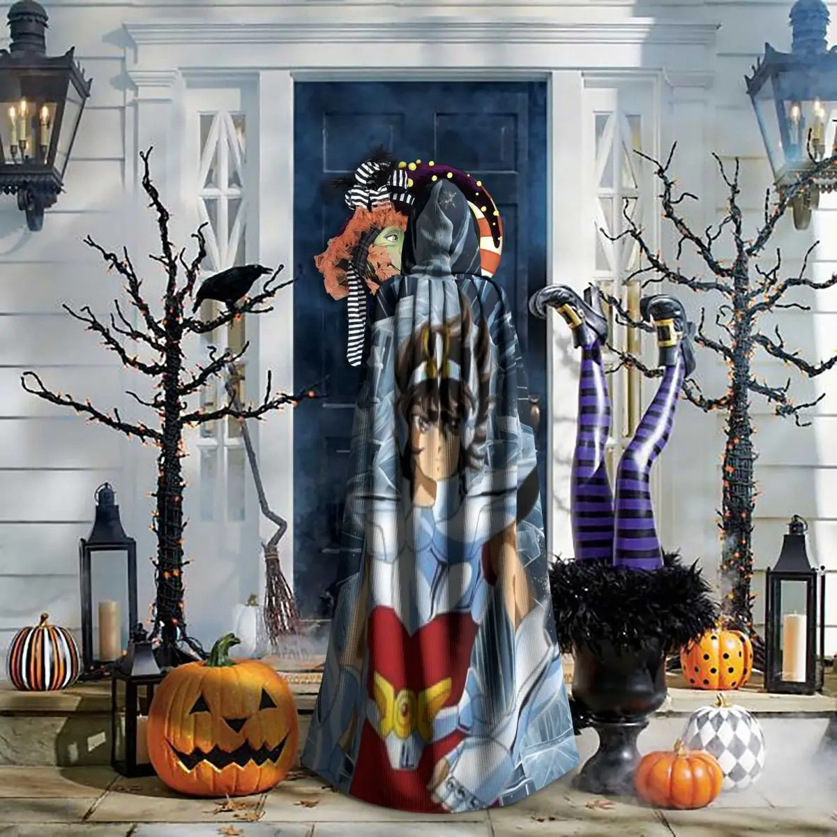 Длинный плащ с капюшоном в стиле аниме «Рыцари зодиака» Сейя, средневековый костюм ведьмы, накидка для косплея, плащ на Хэллоуин, унисекс для взрослых
Длинный плащ с капюшоном в стиле аниме «Рыцари зодиака» Сейя, средневековый костюм ведьмы, накидка для косплея, плащ на Хэллоуин, унисекс для взрослых