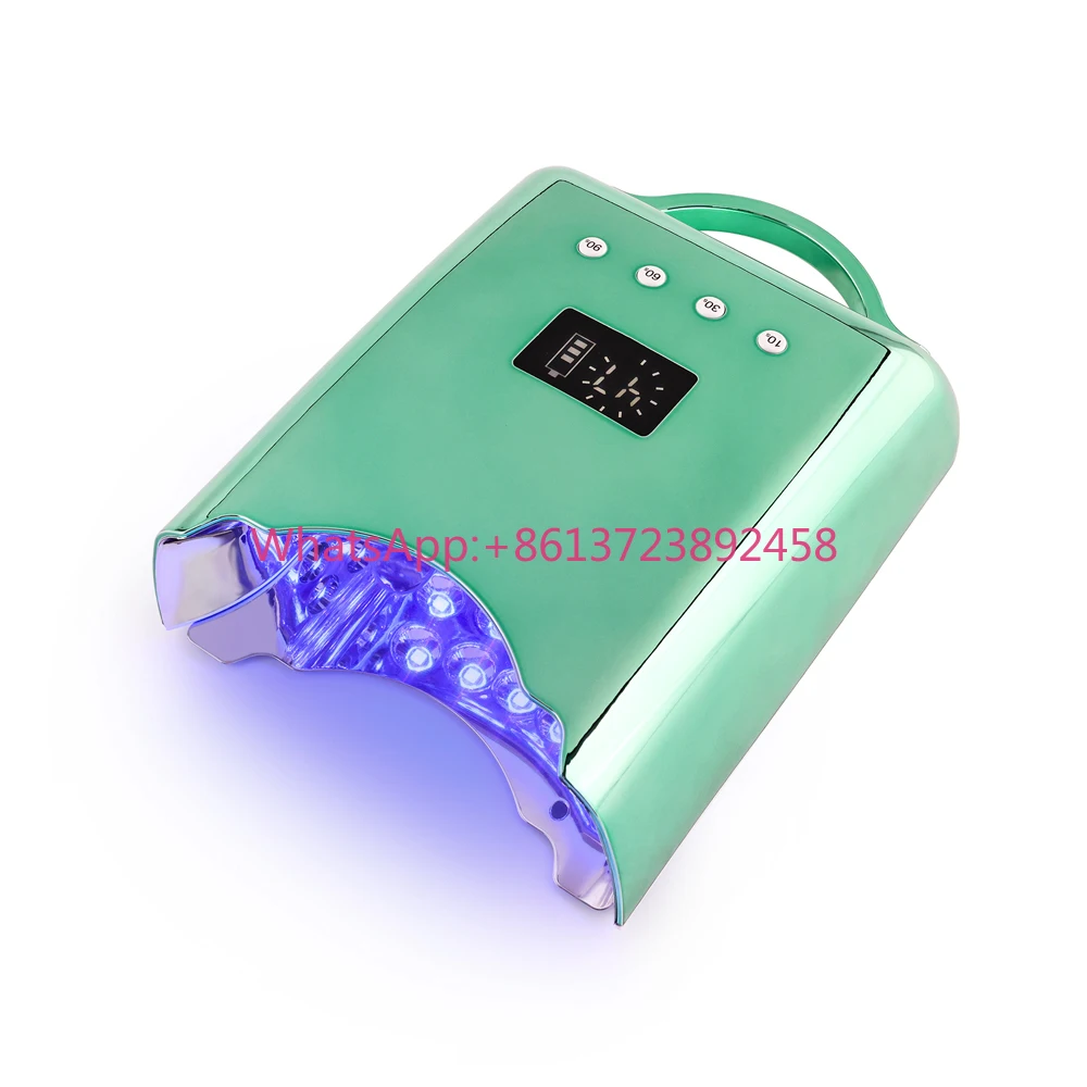 Professional Metallic Color 78w Cordless Wireless Uv Led Nail Lamp Portable Rechargeable Gel Nail Led Light for Nails
Professional Metallic Color 78w Cordless Wireless Uv Led Nail Lamp Portable Rechargeable Gel Nail Led Light for Nails